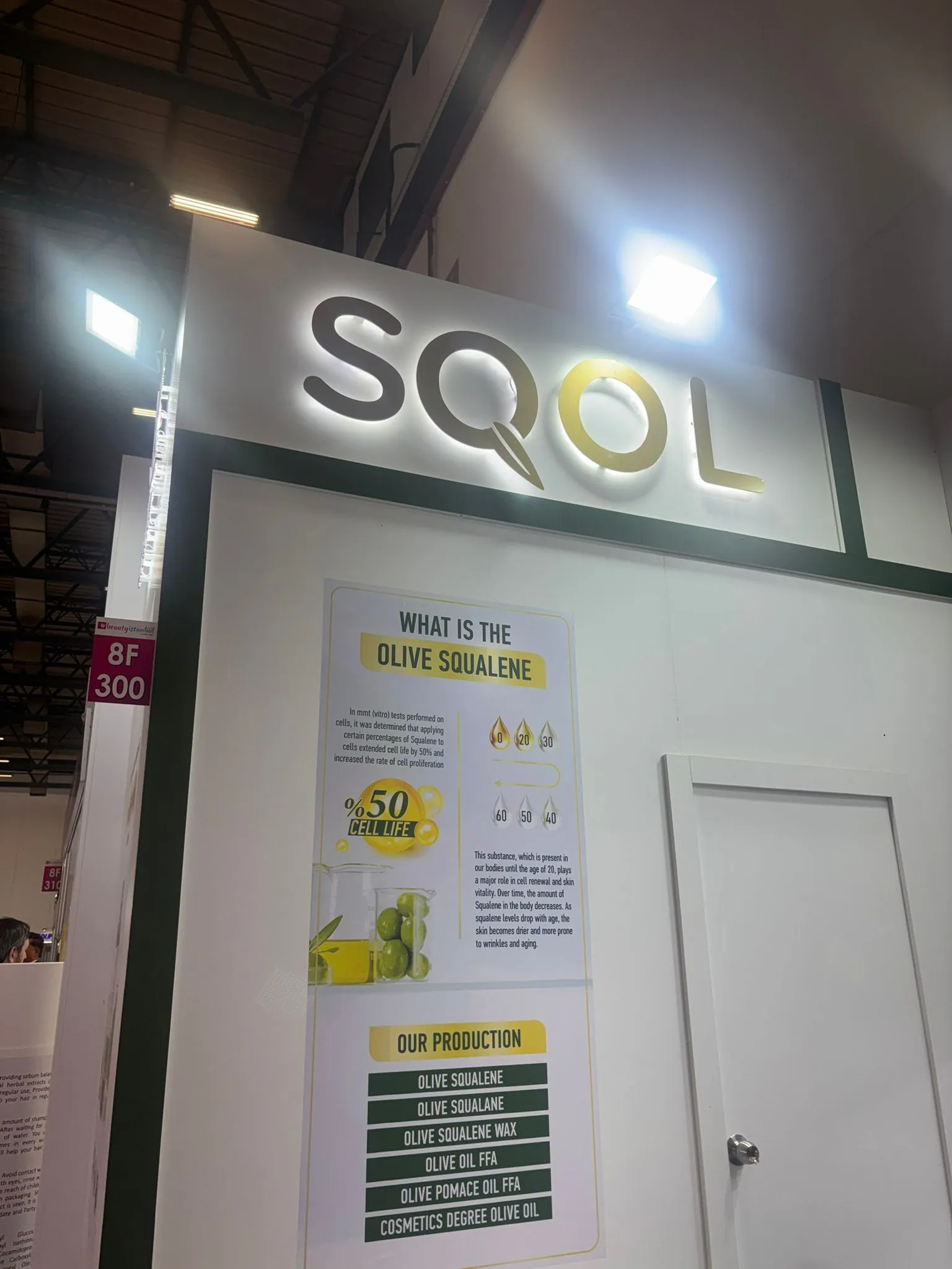 SQOL fuar standı